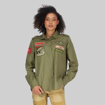 AER316OL-AERONAUTICA-BADGE SHIRT-OLIVE-CA1228DCT3120-07255-V1