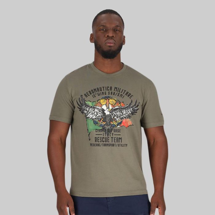 AER284GR-AERONAUTICA-TS EAGLE TEE GREEN-TS2074J558-39284-V1
