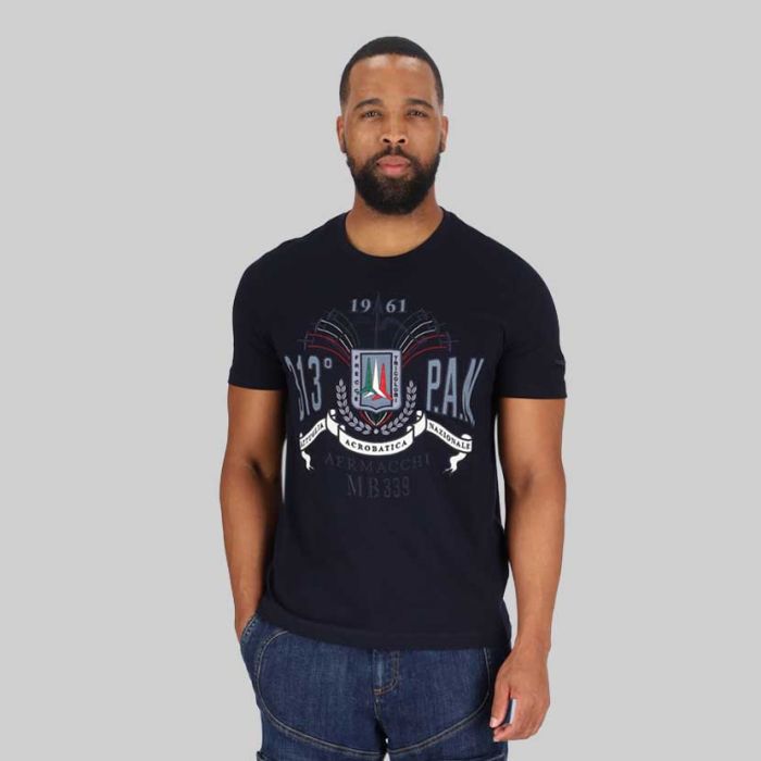 AER290NB-AERONAUTICA-CHEST EMBROIDARY TEE-NAVY-BLUE-TS2087J597-V1