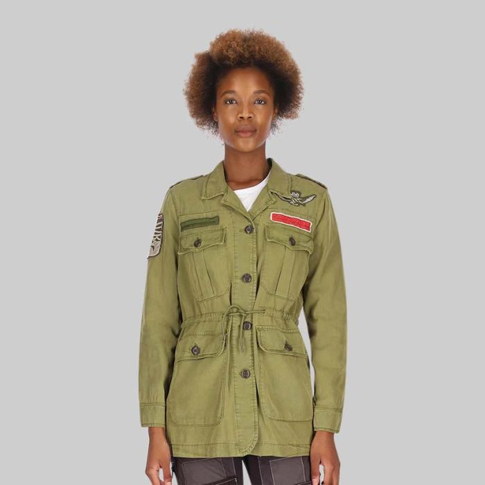 AER318OL-AERONAUTICA-SAHARA JKT OLIVE-AB2078DCT3095-07255-V1