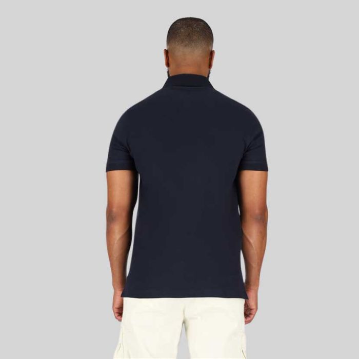 Aeronautica Militare Embroided Golfer Mens Navy | Aeronautica Militare