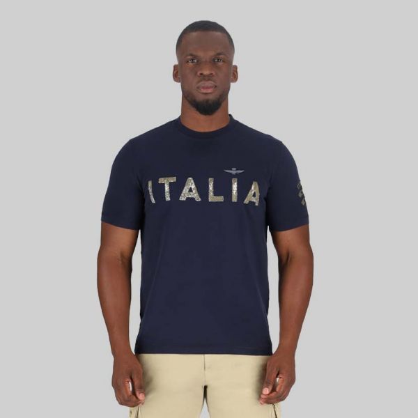 Aeronautica Militare Italia T-Shirt Navy Blue