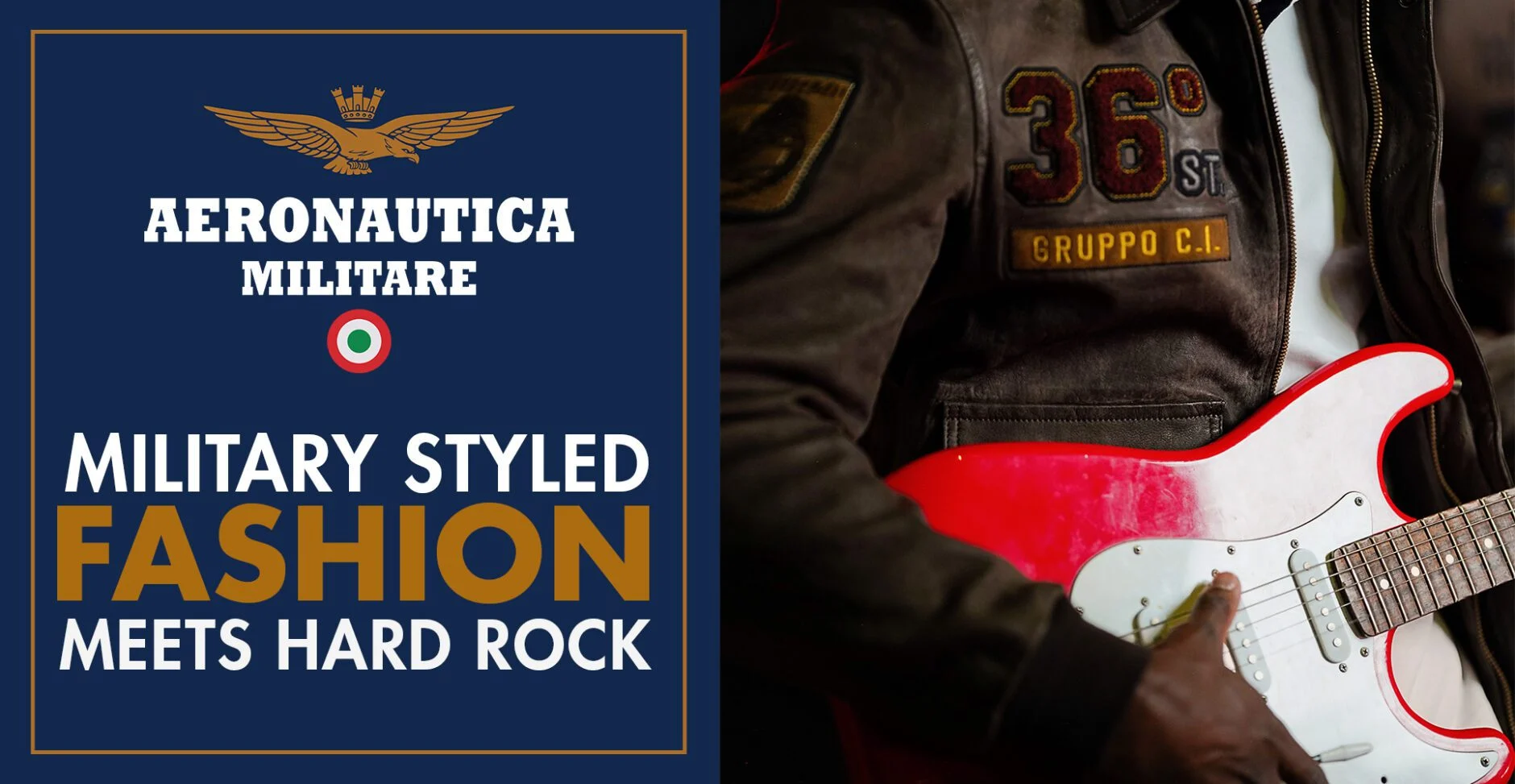 Military Styled Fashion Meets Hard Rock!
